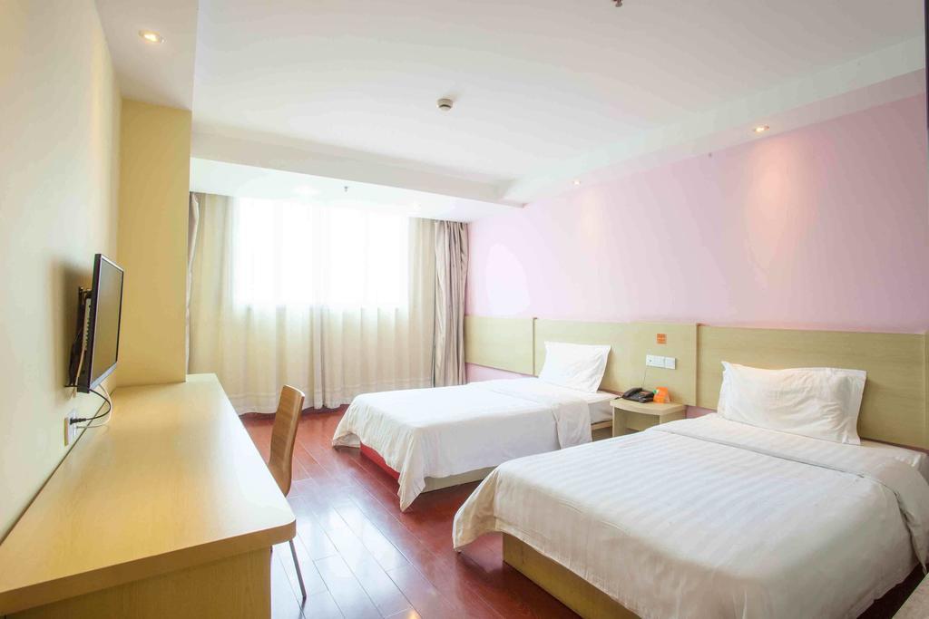 7Days Inn Hangzhou Xiasha Gaosha Subway Station Business Street Rom bilde